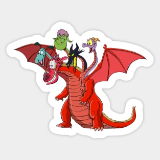 Dis Tiamat Sticker